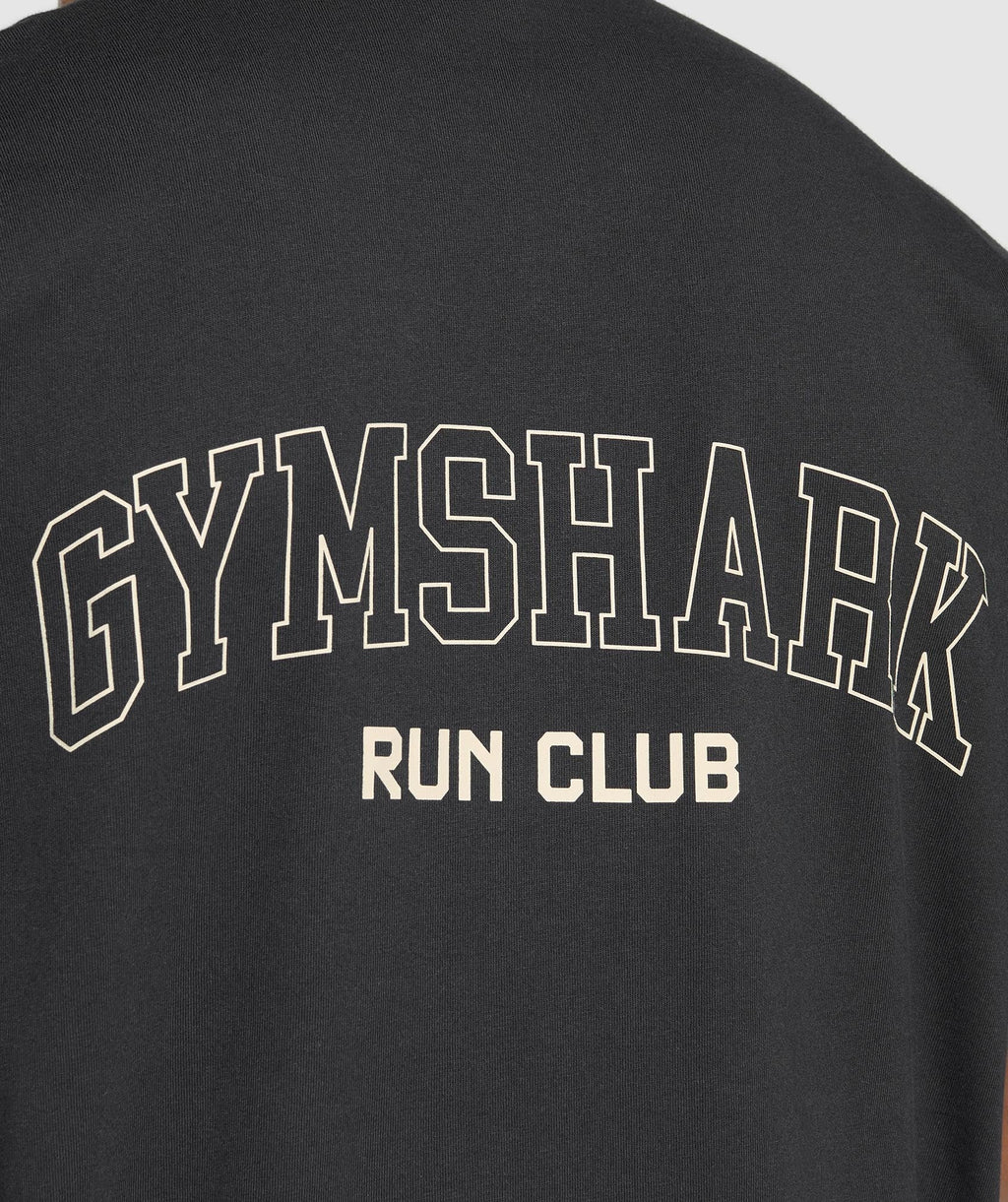 GS Run Club Oversized T-Shirt – Black